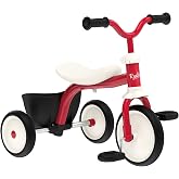 Smoby, 742000, Rookie 3 Tekerlekli Bisiklet, Seleli, Ayarlanabilir Gidon, Sağlam Ve Dayanıklı, Rokie Trike