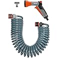 Gardena 464720 Spiralschlauch Komplett Set, mit automatischer