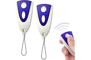 2 styck Reservdelsfjärrkontroll för garageport kompatibel med Novoferm Novotron 502 MAX43-2 Novotron 512 MIX43-2 433,92MHz