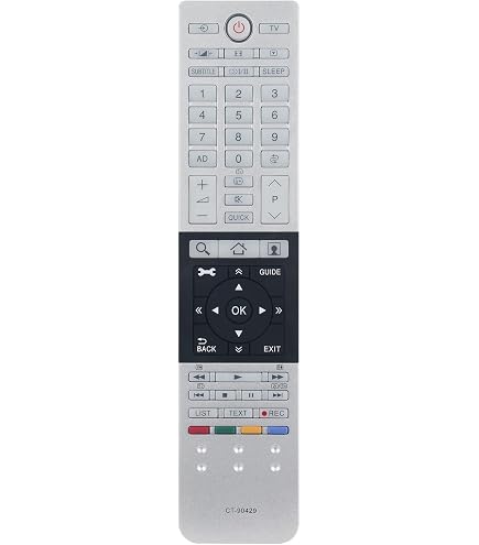 GOUYESHO CT-90429 CT-90430 Replacement Remote Control for Toshiba 4K TV Compatible with 32L4353D 32L6353DG 39L4300U 40L3775D 40L6363DG 40L7335DG 50L4353RK 58L7363DG RB 58L9300VM 65L9363DG