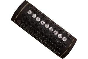 ‎SHAKTIMAT ShaktiMat [Das Original seit 2007] Akupressurkissen zur Entspannung für Schulter, Nacken, Kopf, Ethische Handarbeit, GOTS-zertifizierte Bio-Baumwolle, Schwarz