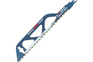 SOBEAU Lame per Sega a Gattuccio Universale a Mano, 305 mm, in Metallo Duro, per tagliare pietra, legno, mattoni, lastre di cemento (S1243HM)