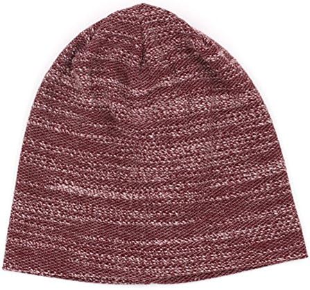 JIANCHIJY Four Seasons Head Hat Thin nightcap Turban Hat-C One Size