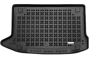 ‎AZUGA AZUGA Gummi Kofferraumwanne Premium Antirutsch passend für Hyundai Kona ab 2017-4/2023 (Oben/hoher Boden) AZ12000483