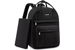 LOVEVOOK Wickelrucksack Baby Wickeltasche Rucksack mit Wickelunterlage Lässig Diaper Bag mit Kinderwagengurte Windeltasche Groß Kliniktasche Geburt Babytasche für Mama und Papa Schwarz