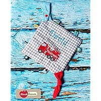 Knistertuch Feuerwehr mit Namen