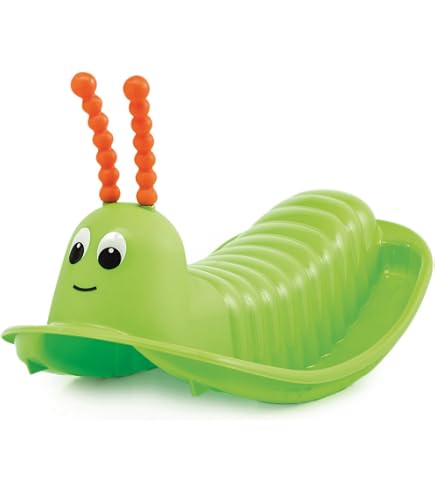 Bascule Chat Bleu Smoby Life – Assise Ergonomique – Poignées Oreilles – Anti-UV – Dès 18 Mois – Fabriquée En France