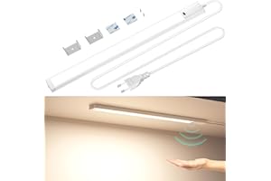 Feliigo Unterbauleuchte Küche Led Dimmbar 41cm 4000K Schrankleucht Lichtleiste mit Berührungsloser Sensor Ultradünnes Unterbauleiste Led Leiste für Küche, Schrank, Werkbank