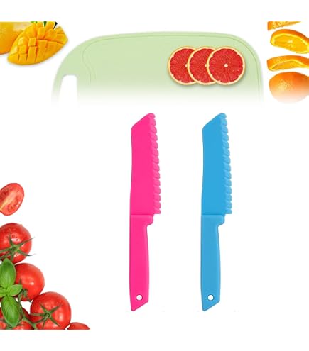 Set Da Cucina Per Bambini 29 Pezzi – Coltelli Sicuri In Plastica E Legno Con Taglierino, Pelapatate E Formine