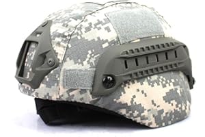 WTZWY Tactical Camouflage Mich 2000 Fast Helmüberzug, Outdoor Sports Airsoft Helm zubehör (ohne Helm)