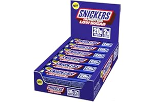 Snickers Low Sugar High Protein Bar (12x57g) Milk Chocolate - Batony - Batony proteinowe