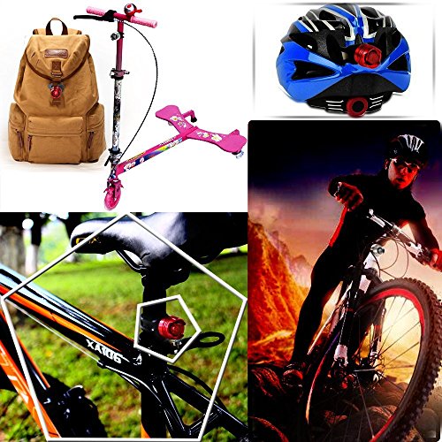 Best 007 LED Fahrradbeleuchtung, Fahrradlampe Fahrradlicht Set inkl. 1000 Lumen, Haltbarkeit,Wasserdicht 3 Licht-Modi für Berg-Radfahren, Camping und täglichen Gebrauch - 7