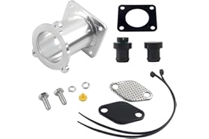FortuneGlobe Kit Suppression Vanne Egr Pour M47N2 M57N2 moteurs diesel, E87 E90 E91 E92 E93 E60 E61 E83 E70Cooler Delete Vanne Kit Pour,Remplace les références techniques 11717804381 et 11717792077