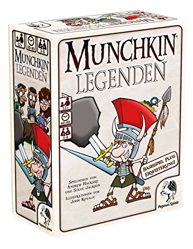 Preisvergleich Produktbild Pegasus Spiele 17238G - Munchkin Legenden 1+2