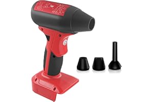 UGTXKJ Handle Jet Dry Blower Turbo Fan for Milwaukee 18V for M18 Battery, 130000RPM Adjustable Wind Speed Cordless Portable Handheld Blowers for Car, Leaf Blower, Cleaning, Camping (Battery not Included)