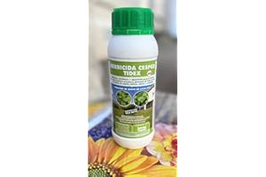 TODOCULTIVO Herbicida selectivo césped para 20 mochilas de 16 litros 500ml. Fluroxipir 20%. Control y la eliminación de malas hierbas de hoja ancha en el césped.