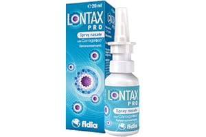 Fidia Farmaceutici LONTAX PRO |Spray nasale per contrastare e favorire la risoluzione dei sintomi del raffreddore |Adatto ad adulti e bambini |Efficace contro i virus del raffreddore |Flacone da 20 ml