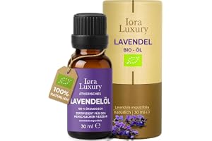 Lora Luxury: Ekologisk lavendelolja 30 ml – ren olja med naturlig lavendeldoft