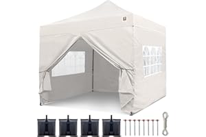 Gorilla Gazebo ® Pop Up 3x3m Heavy Duty Waterproof Commercial Grade Market Stall 4 Side Panels Leg Weights Pegs and Wheeled Carrybag