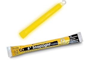 Cyalume SnapLight gelb Glow Sticks – 15,2 cm Industriequalität, Ultra Bright Light Sticks mit 12 Stunde Dauer (10 Stück), 30 pack, gelb, 30