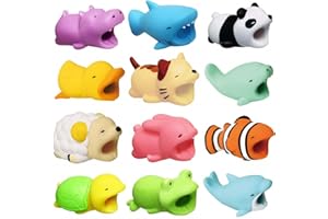 J U H U T O N G Cute Animal Bites Cable Protector Various Animal Cable Chewers Cable Prevents Cable Break Cable Protector Case for iPhone/iPad (Style 1)
