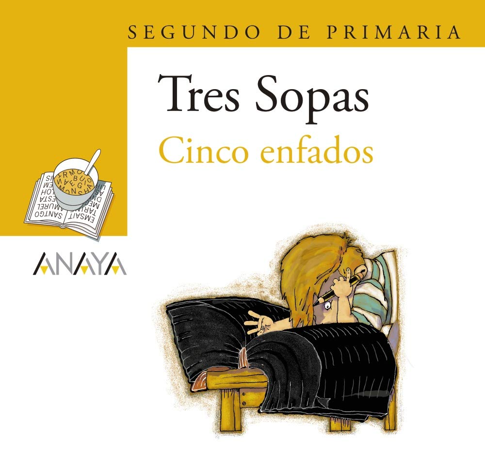 Blíster "Cinco enfados" 2º de Primaria - Plan Lector Tres Sopas )
