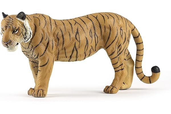 Papo - Figurine Grande Tigresse Réaliste - 3 Ans + - Collection La Vie Sauvage - Jeu Éducatif Félin Sauvage - Idée Cadeau Jouet Fille Garçon