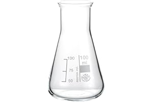 neoLab E-1068 Erlenmeyer-Kolben Weithals, 100 mL Simax (10-er Pack)