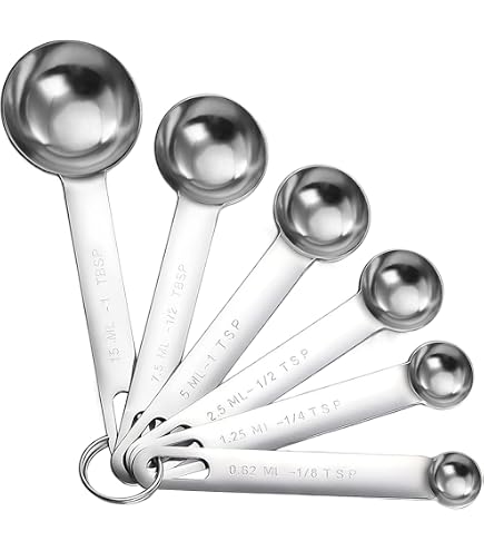 Produktbild von BlueINOX Sparset – Apothekerlöffel 17 Cm & Mikro-Löffelspatel 18 Cm, Verchromt, Für Exaktes Dosieren & Portionieren