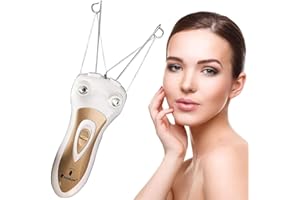 POLLY ONLINE Señoras depiladora Conjunto Vello facial Thread Hair Remover Depilación Máquina