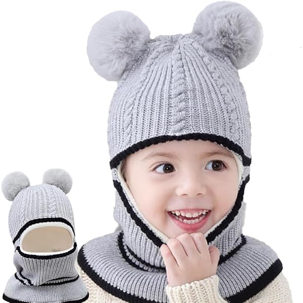 Cagoule Fille 3 Ans IHomey Écharpe D'hiver En Tricot Pour Bébé Fille Et Garçon De 6 à 36 Mois, Bleu, 6-36 Months Cagoule Bebe 18 Mois Cagoule Fille 3 Ans IHomey Écharpe D'hiver En Tricot Pour Bébé Fille Et Garçon De 6 à 36 Mois, Bleu, 6-36 Months Cagoule Bebe 18 Mois