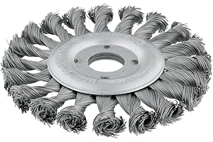 FORMAT Osborn - Spazzola rotonda in acciaio, 125 x 13 mm