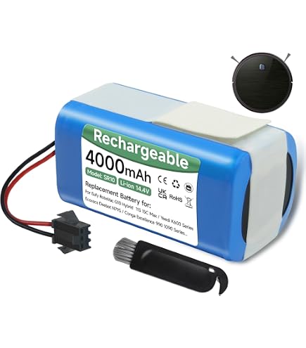 CELLONIC Ersatzakku Für ECOVACS Staubsauger (DA60, Deebot Slim 2, D36B) - 10,8V, 2600mAh, Lithium-Ionen