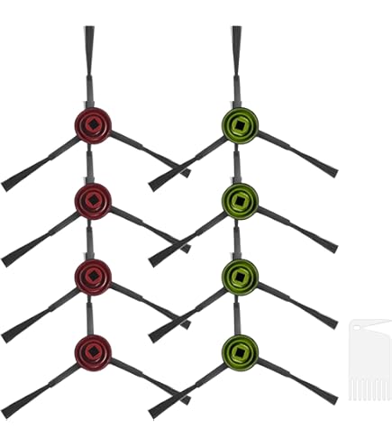 CHAIN PEAK Set Da 3 Spazzole A Rullo Compatibili Con ECOVACS T30 PRO Omni, T30S, N20 Plus – Pulizia Profonda E Silenziosa