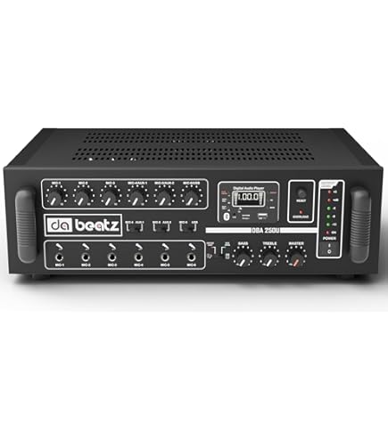 Ahuja SSA-250DP by THE L.T. TUNES, 250 watts rated output with six