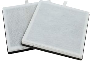 PUREBURG Filtro di ricambio compatibile con purificatore d'aria Beurer LR 210/LR 200 HEPA 3 in 1, H13, confezione da 2