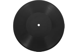 Gadpiparty 12 Zoll Leere Vinyl-Schallplatten-Wanddekoration Vinyl-Schallplatten Für Ästhetische Wanddekoration Gefälschte Bastelprojekte Ästhetische Raumdekoration Für Zu Hause