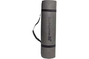 M7 Packaging Yoga Mat, 12mm Extra Thick Exercise Mat 183cm x 60cm Multi-Purpose for Men, Women, Non-Slip Yoga Mat, Ideal for Pilates, Planks, Stretching, Ideal for Home Gym