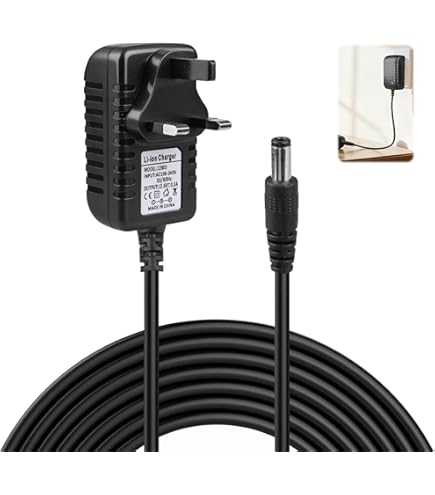 12.6V 0.5A Massage Gun Charger Adapter, 100-240V 50-60Hz AC To DC Power Supply Adapter, Replacement Charging Cable For LED Strip Lights Wireless Router Speakers CCTV Monitor Air Purifie - View #4