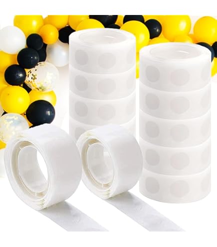 Ballons Anniversaire 2Rouleaux De Ruban Adhésif Pour Arche De Ballons, Ruban Adhésif Double Ruban Ballon