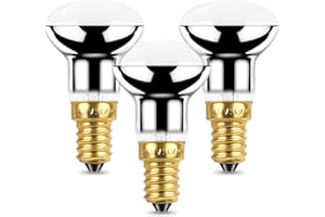 ERKOON Lava Lamp Bulb 30w, R39 E14 30W Oven Bulb Reflector Bulbs 220V-240V, Dimmable 2700K R39 SES Spot Reflector Bulbs, SES Small Edison Screw Cap Warm White for Living Rooms, Bedrooms, Kitchens (3)