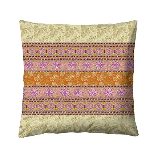 Bassetti 9235868 Leonardo V4 Kissenhülle Satin, mehrfarbig, 40 x 40 x 0,5 cm - 2