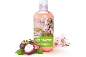 Nobleza Shampoing pour Chien 250 ML - Shampooing Anti-Parasite pour Chiens & Chats Shampooing nourrissant pour Chiens pour Peaux sensibles et Poils Brillants, pH Neutre, hydratant et hydratant