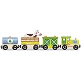 janod story express safari train set