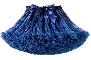 Alunsito Gonna tutù in Tulle soffice per Bambina per la Gonna tutù a Strati della Festa di Compleanno