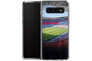 DEINDESIGN Coque Slim Compatible avec Samsung Galaxy S10 Etui Silicone Ultra Fine Coque en Silicone Ultra Fine FC Bayern Munich FCB Stade
