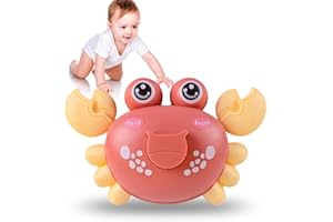 Steemjoey Juguetes para Bebés: Cangrejo de Juguete Educativo, Sensorial e Intelectual - Regalos para Niños y Niñas de 0 a 3 Años