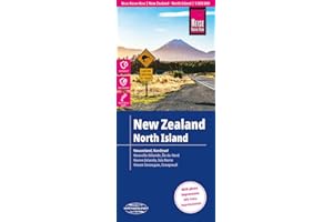 Nueva Zelanda, Isla Norte, 1:550.000 mapa impermeable de carreteras. Reise Know-How.: world mapping project (New Zealand - North Island (1:550.000))
