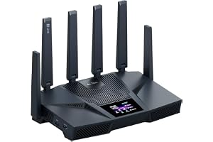 GL.iNet Flint 4 (GL-BE14000) Tri-Band Wi-Fi 7 Home Router with VPN for SOHO | 10G SFP+ 10GbE 2.5GbE multi-gig ports for NAS, OpenWrt 21.02 with eMMC, 1.5 Gbps VPN, Tri-Band 6 GHz Wi-Fi 7 with MLO