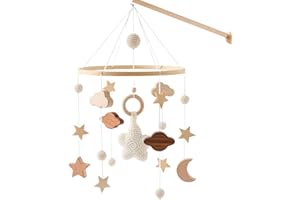 Lettino Mobile Per Lettino Con Stelle Bogoro Giostrina Culla Neonato Appesi Cameretta Bambini Regalo Neonati Ragazze Decorazioni Mobile Baby Campanelli Eolici Per Cameretta